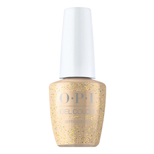 OPI Gelcolor, High Definition Glitter 2020 Collection, E03, Depth Leopard, 0.5oz OK1224VD