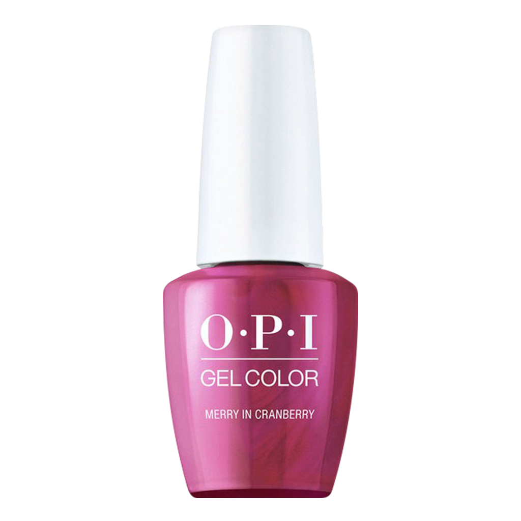 OPI Gelcolor, Shine Bright Collection 2020, HPM07, Merry in Cranberry, 0.5oz OK0918VD