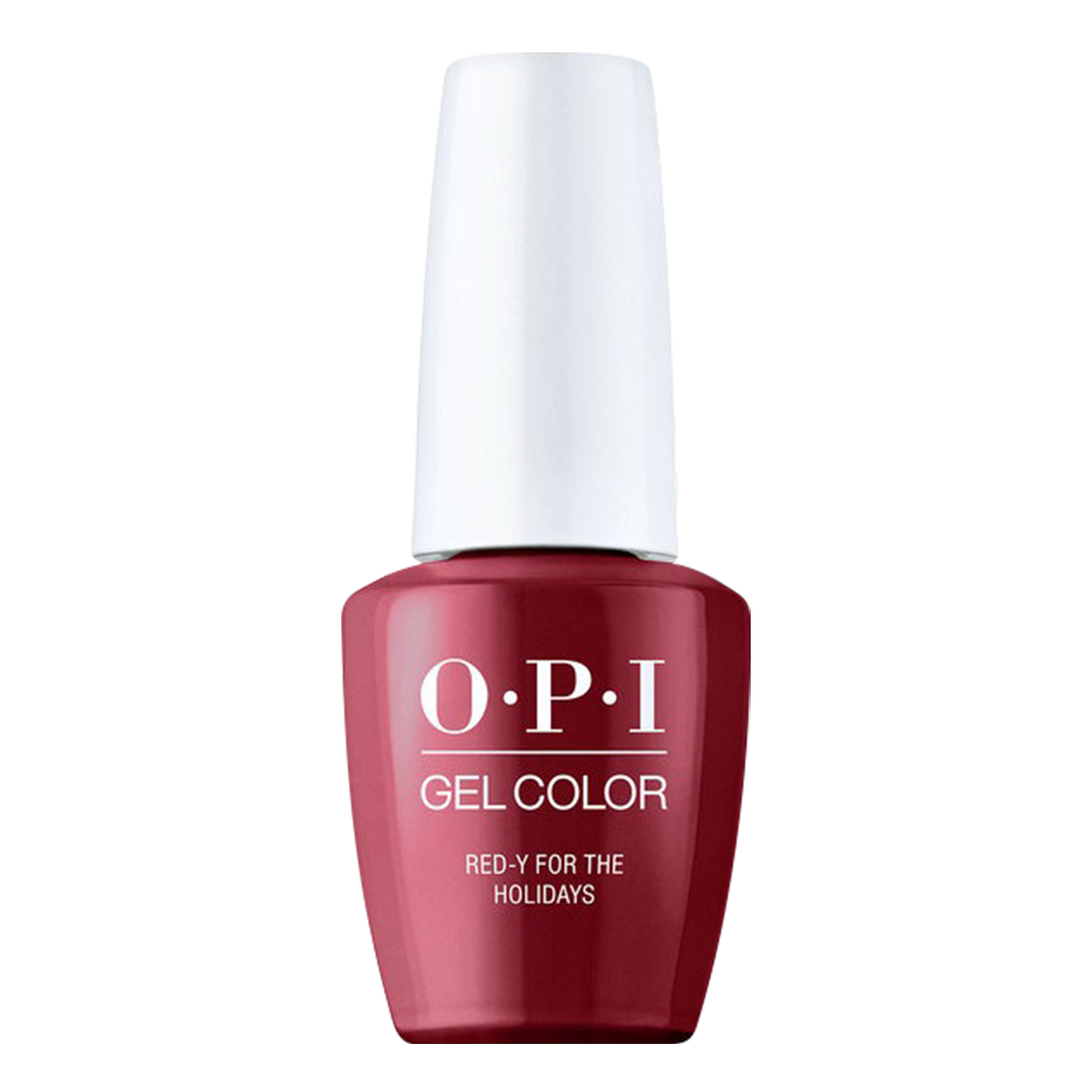 OPI Gelcolor, Shine Bright Collection 2020, HPM08, Red-y For the Holidays, 0.5oz OK0918VD