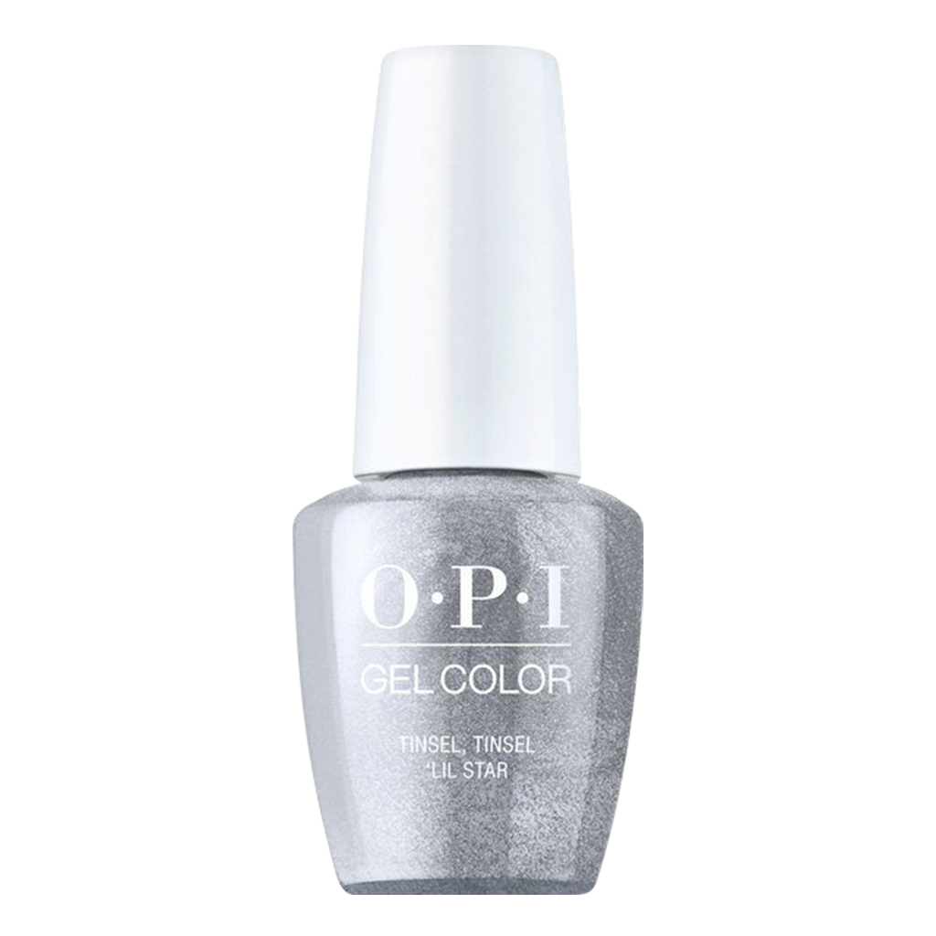 OPI Gelcolor, Shine Bright Collection 2020, HPM10, Tinsel, Tinsel 'Lil Star, 0.5oz OK0918VD