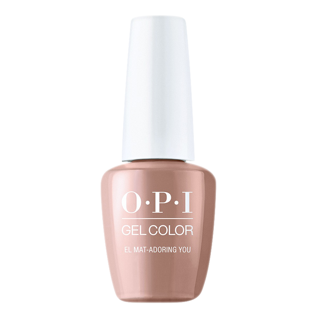 OPI Gelcolor, Malibu - Summer Collection 2021, N78, El Mat-adoring You, 0.5oz