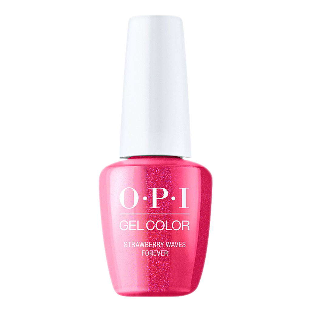 OPI Gelcolor, Malibu - Summer Collection 2021, N84, Strawberry Waves Forever, 0.5oz