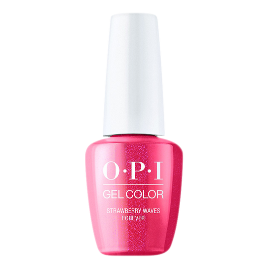 OPI Gelcolor, Malibu - Summer Collection 2021, N84, Strawberry Waves Forever, 0.5oz