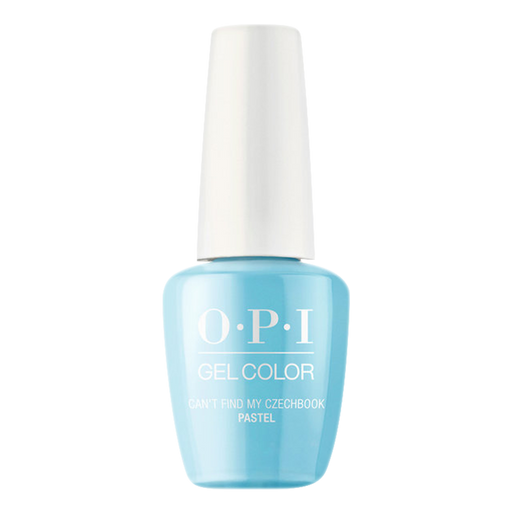 OPI GelColor, GC101, Pastel - Can’t Find My Czechbook, 0.5oz BB KK1129