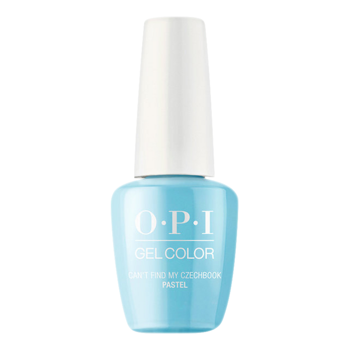 OPI GelColor, GC101, Pastel - Can’t Find My Czechbook, 0.5oz BB KK1129