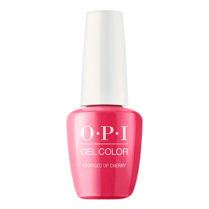OPI GelColor, Make It Iconic Collection, B35, Charged Up Cherry, 0.5oz KK1005