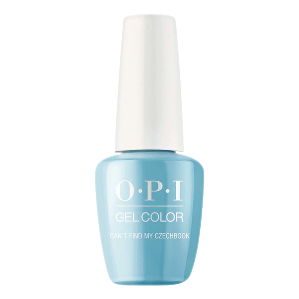OPI GelColor, E75, Can't Find My Czechbook (Available 3 IN 1), 0.5oz BB MH0924