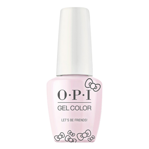 OPI GelColor, Hello Kitty Collection, H82, Let's Be Friends, 0.5oz KK1005