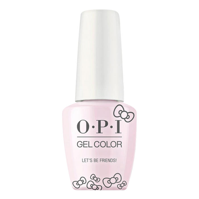 OPI GelColor, Hello Kitty Collection, H82, Let's Be Friends, 0.5oz
