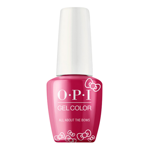 OPI GelColor, Hello Kitty Collection, HPL04, All About the Bows, 0.5oz KK1005