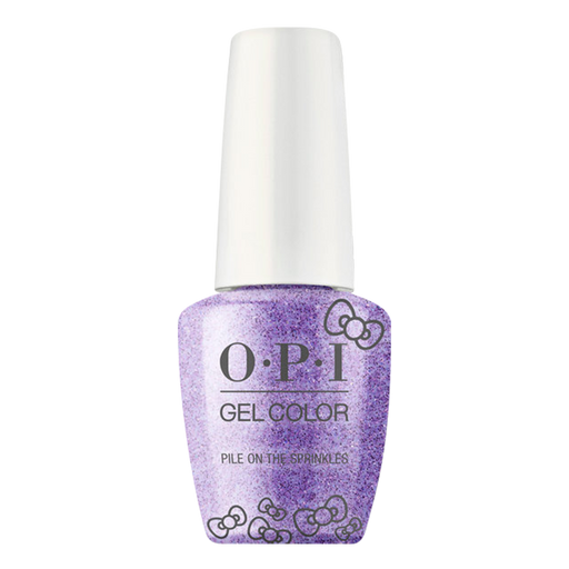 OPI GelColor, Hello Kitty Collection, HPL06, Pile on the Sprinkles, 0.5oz BB KK1005