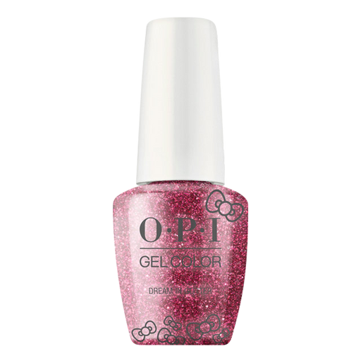 OPI GelColor, Hello Kitty Collection, HPL14, Dream In Glitter, 0.5oz OK0913VD