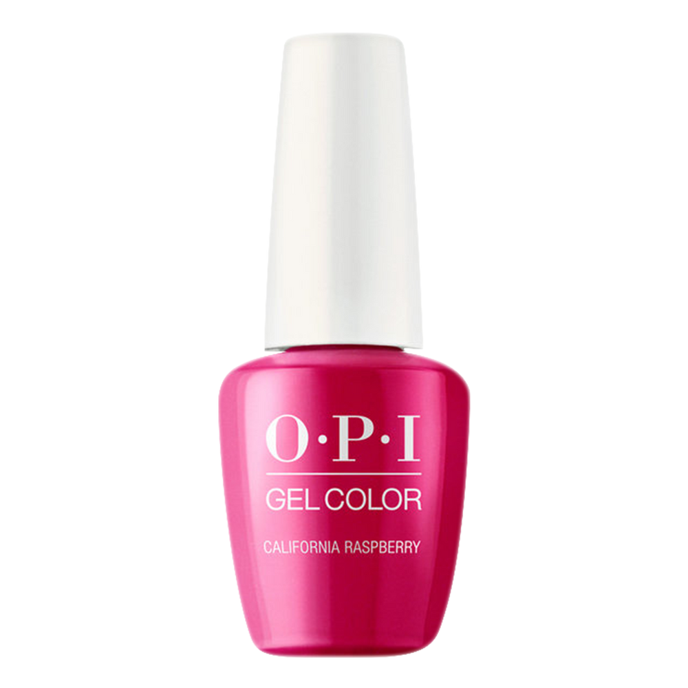 OPI GelColor, Make It Iconic Collection, L54, California Raspberry, 0.5oz KK1005