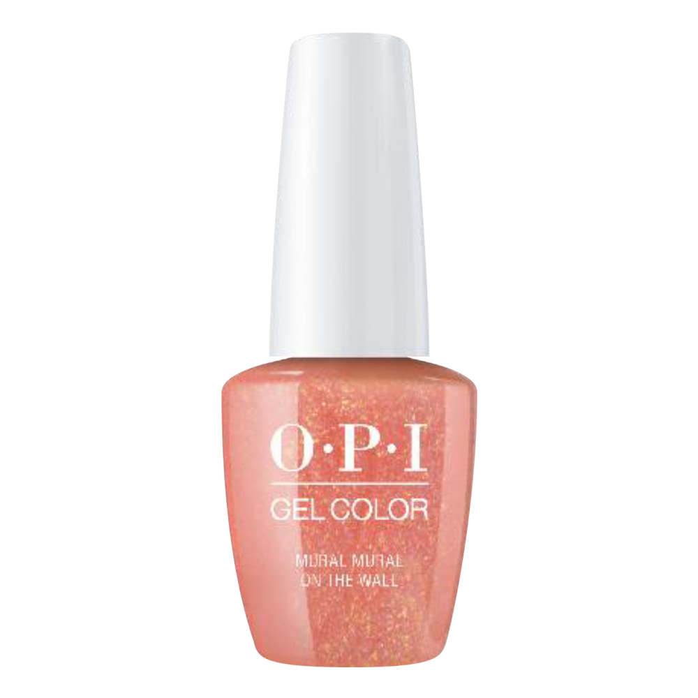 OPI GelColor, Mexico City - Spring 2020 Collection, M87, Mural Mural On The Wall (Available 3 IN 1), 0.5oz OK1017VD