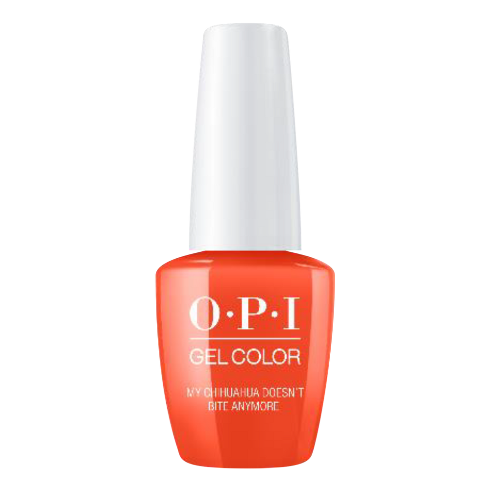 OPI GelColor, Mexico City - Spring 2020 Collection, M89, My Chihuahua Doesn't Bite Anymore (Available 3 IN 1), 0.5oz OK1017VD