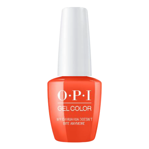 OPI GelColor, Mexico City - Spring 2020 Collection, M89, My Chihuahua Doesn't Bite Anymore (Available 3 IN 1), 0.5oz OK1017VD