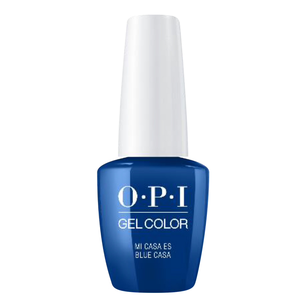 OPI GelColor, Mexico City - Spring 2020 Collection, M92, Mi Casa Es Blue Casa, 0.5oz OK1017VD