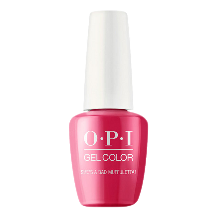OPI Gelcolor, N56, She's A Bad Muffuletta (Available 3 IN 1), 0.5oz