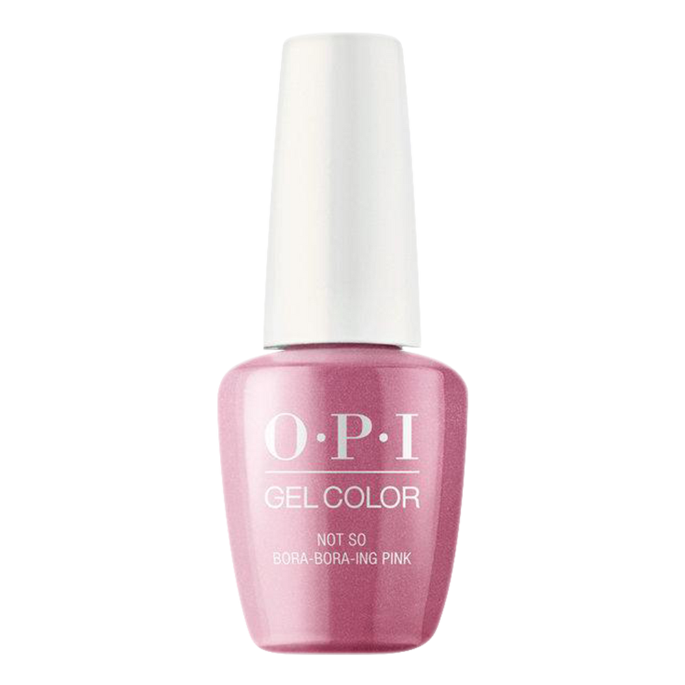OPI GelColor, Make It Iconic Collection, S45, Not So Bora-Bora-Ing Pink, 0.5oz
