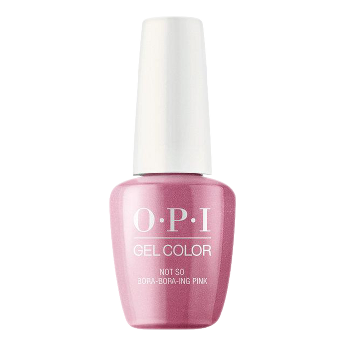 OPI GelColor, Make It Iconic Collection, S45, Not So Bora-Bora-Ing Pink, 0.5oz
