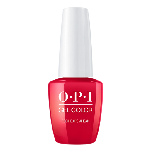 OPI Gelcolor, Scotland Fall 2019 Collection, U13, Red Heads Ahead (Available 3 IN 1), 0.5oz MH0924