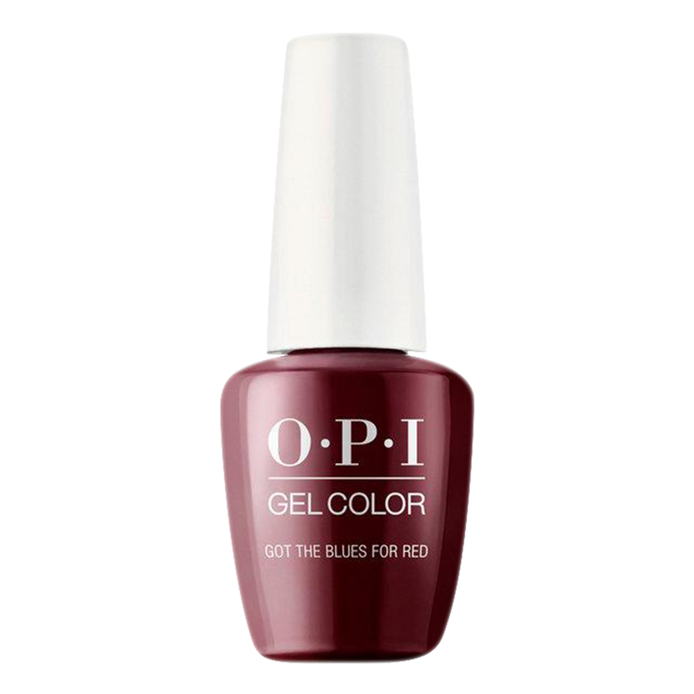 OPI GelColor, W52, Got The Blues For Red, 0.5oz