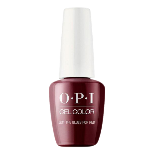 OPI GelColor, W52, Got The Blues For Red (Available 3 IN 1), 0.5oz BB MH0924