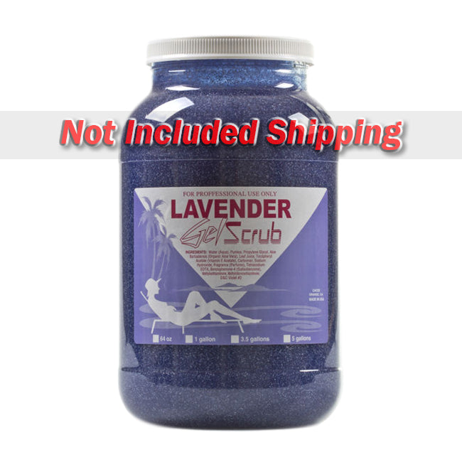 Be Beauty Spa Collection, Gel Scrub, CSC0002, Lavender, 1Gallon KK0511