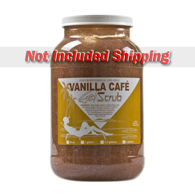 Be Beauty Spa Collection, Gel Scrub, CSC0003, Vanilla CaFe, 1Gallon KK0511