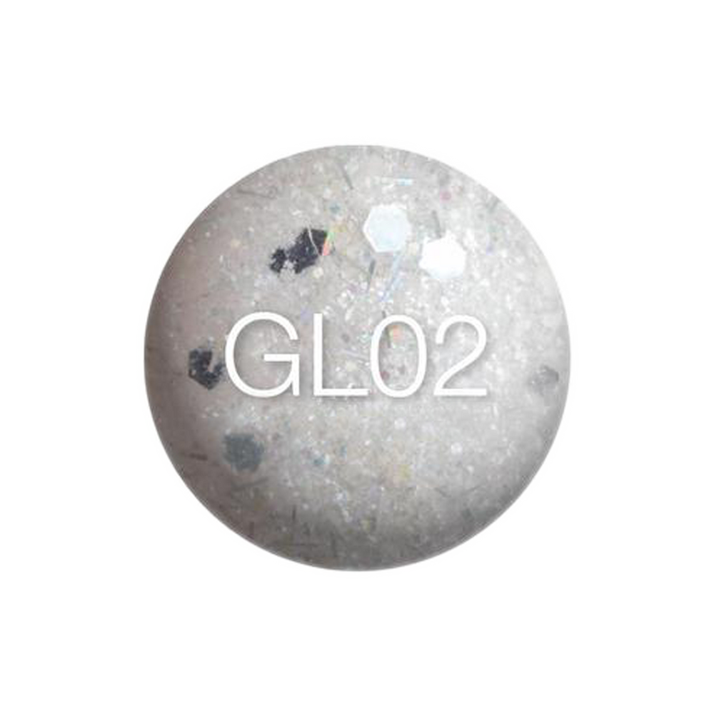 SNS Gelous Dipping Powder, GL02, Glitter Collection, 1oz KK0724
