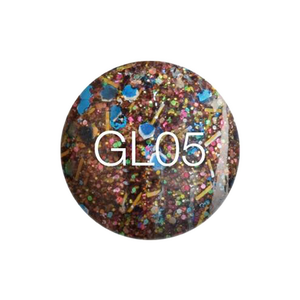 SNS Gelous Dipping Powder, GL05, Glitter Collection, 1oz KK0724