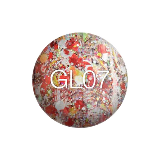 SNS Gelous Dipping Powder, GL07, Glitter Collection, 1oz KK0724