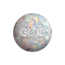 Load image into Gallery viewer, SNS Gelous Dipping Powder, GL08, Glitter Collection, 1oz KK0325
