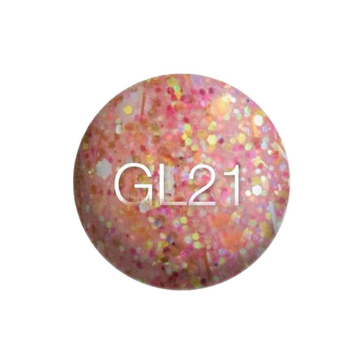 SNS Gelous Dipping Powder, GL21, Glitter Collection, 1oz KK