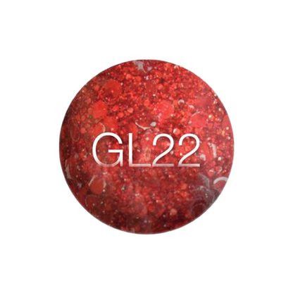 SNS Gelous Dipping Powder, GL22, Glitter Collection, 1oz KK0724