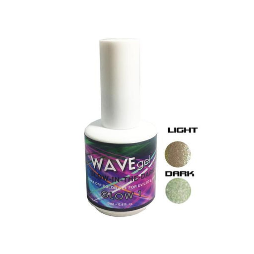 Wave Gel Glow In The Dark Gel Polish, 01, 0.5oz OK1129
