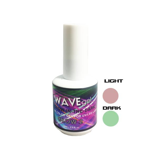 Wave Gel Glow In The Dark Gel Polish, 02, 0.5oz OK1129