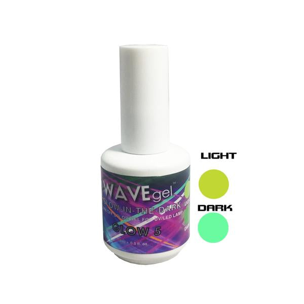 Wave Gel Glow In The Dark Gel Polish, 05, 0.5oz OK1129