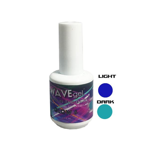 Wave Gel Glow In The Dark Gel Polish, 06, 0.5oz OK1129