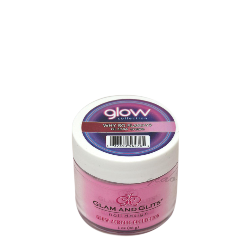 G & G Glow In The Dark Acrylic Powder (not Dipping Powder), 1oz, GL2044, Why So Flash Y