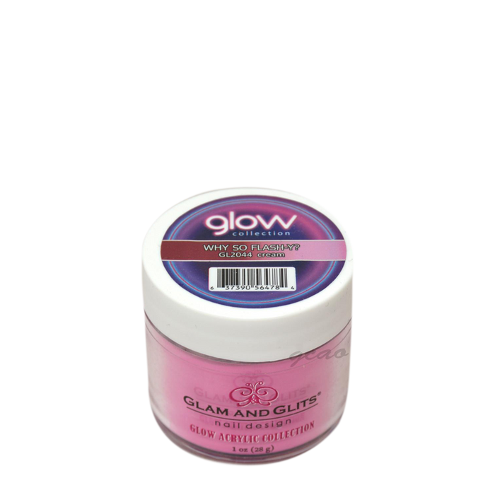 G & G Glow In The Dark Acrylic Powder (not Dipping Powder), 1oz, GL2044, Why So Flash Y