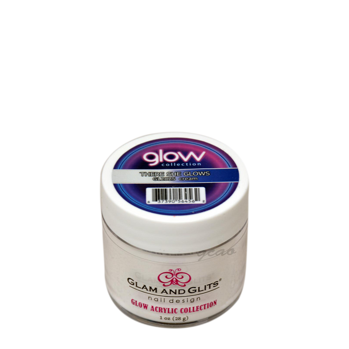 G & G Glow In The Dark Acrylic Powder (not Dipping Powder), 1oz, GL2025, There She Glows