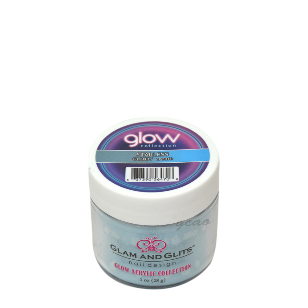 G & G Glow In The Dark Acrylic Powder (not Dipping Powder), 1oz, GL2037, Starless