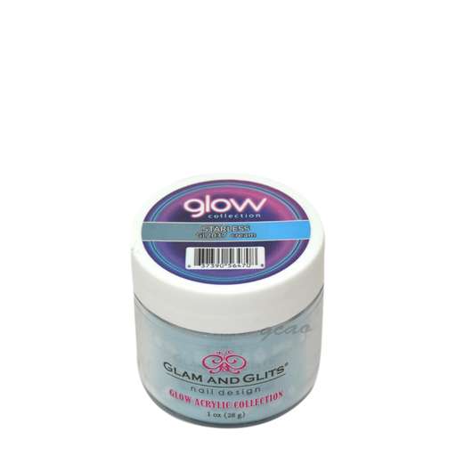 G & G Glow In The Dark Acrylic Powder (not Dipping Powder), 1oz, GL2037, Starless