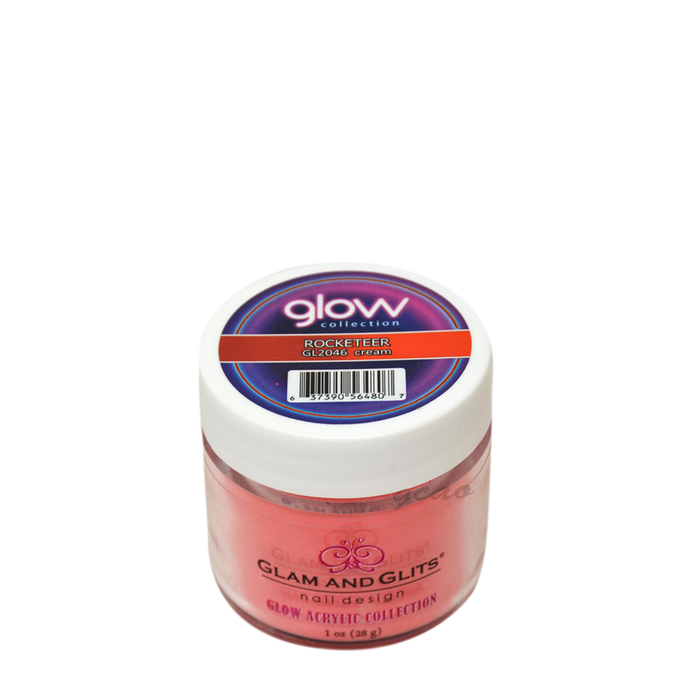 G & G Glow In The Dark Acrylic Powder (not Dipping Powder), 1oz, GL2046, Rocketeer