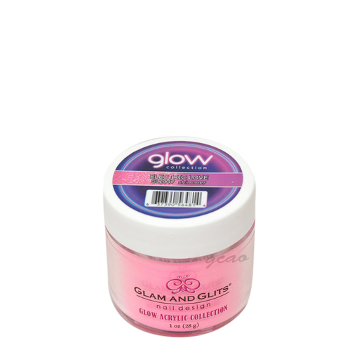 G & G Glow In The Dark Acrylic Powder (not Dipping Powder), 1oz, GL2047, Electric Love