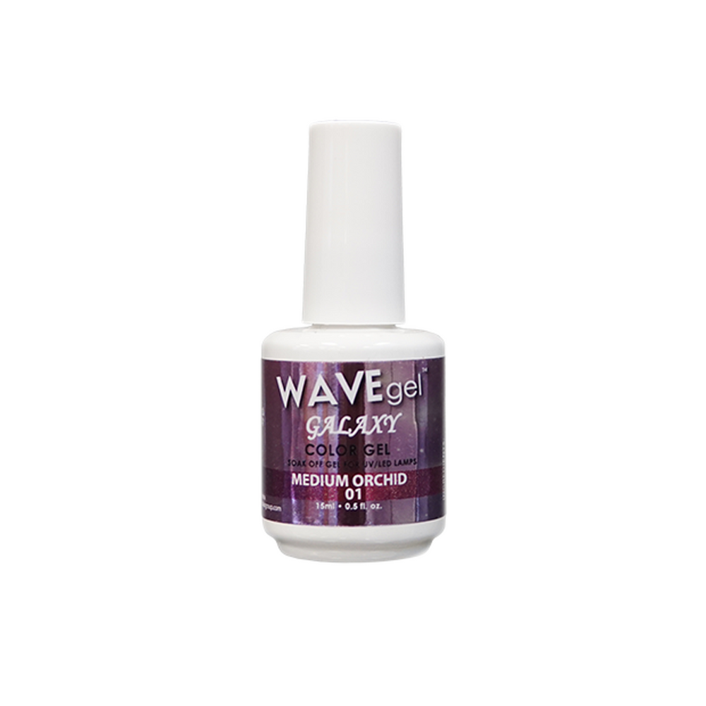 WAVEGEL Gel Polish, Galaxy Collection, 01, 0.5oz