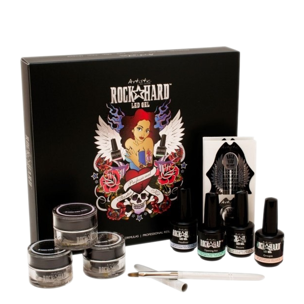 Artistic Hard Rock Gel Starter Kit, 2250