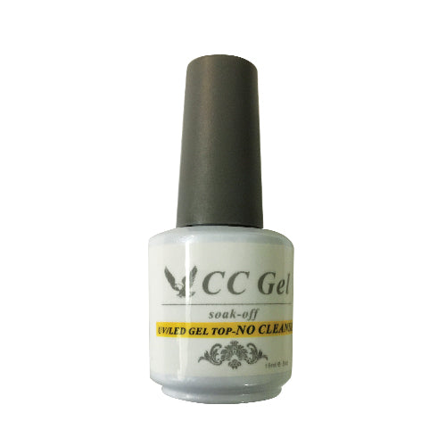 CnC Gel No Wipe Top Coat Non Cleansing, 0.5oz (Packing: 192 pcs/case)