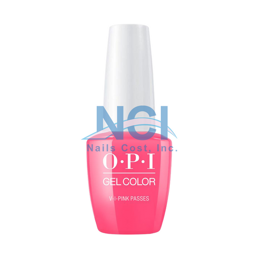 OPI Gelcolor, Neon Summer 2019 Collection, N72, V-I-Pink Passes, 0.5oz OK0320VD
